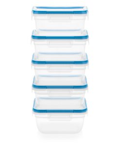 Snapware Total Solution 10-piece Square Plastic Food Storage Set